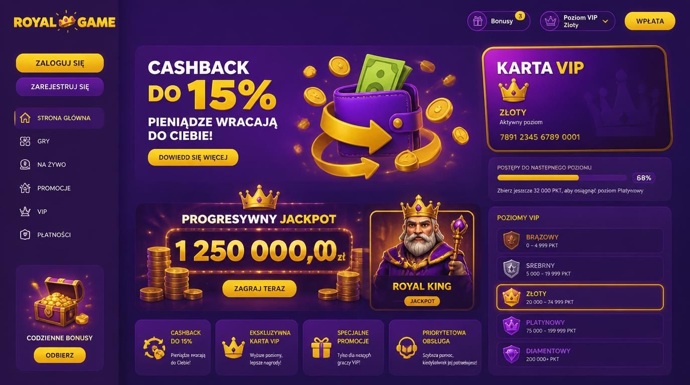 grafika przedstawia program VIP z cashbackiem